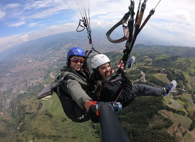 Paragliding Medellin with Transportation and free Videos