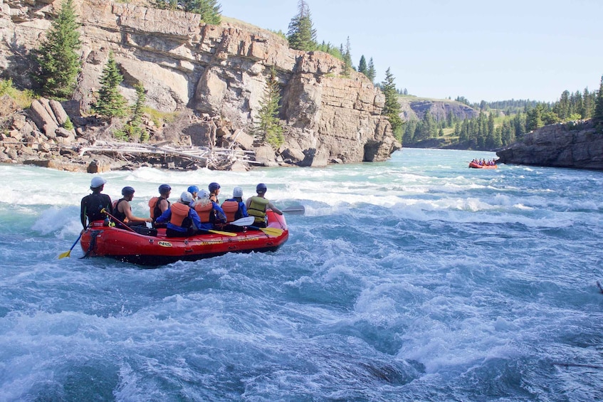 Picture 1 for Activity Banff: Horseshoe Canyon Whitewater Rafting Tour