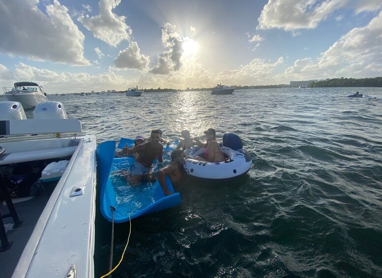 Picture 5 for Activity Miami: Private Sunset Boat Tour with Bottle of Champagne