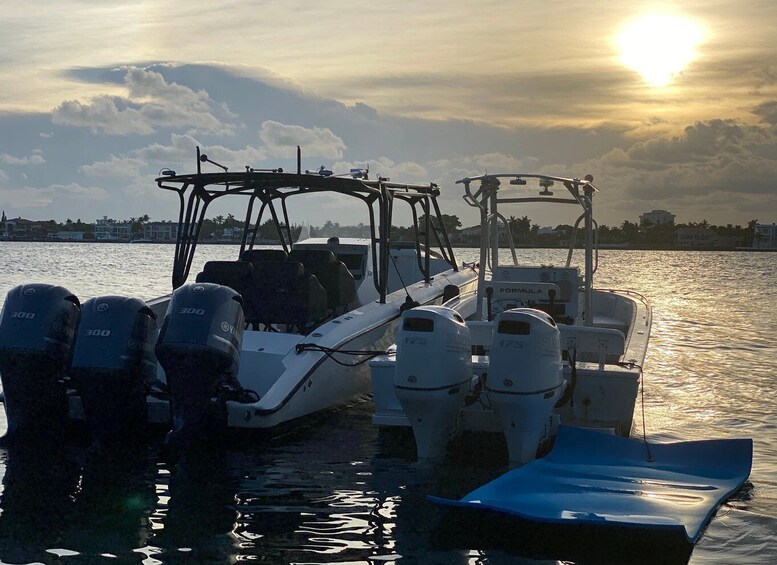 Picture 3 for Activity Miami: Private Sunset Boat Tour with Bottle of Champagne