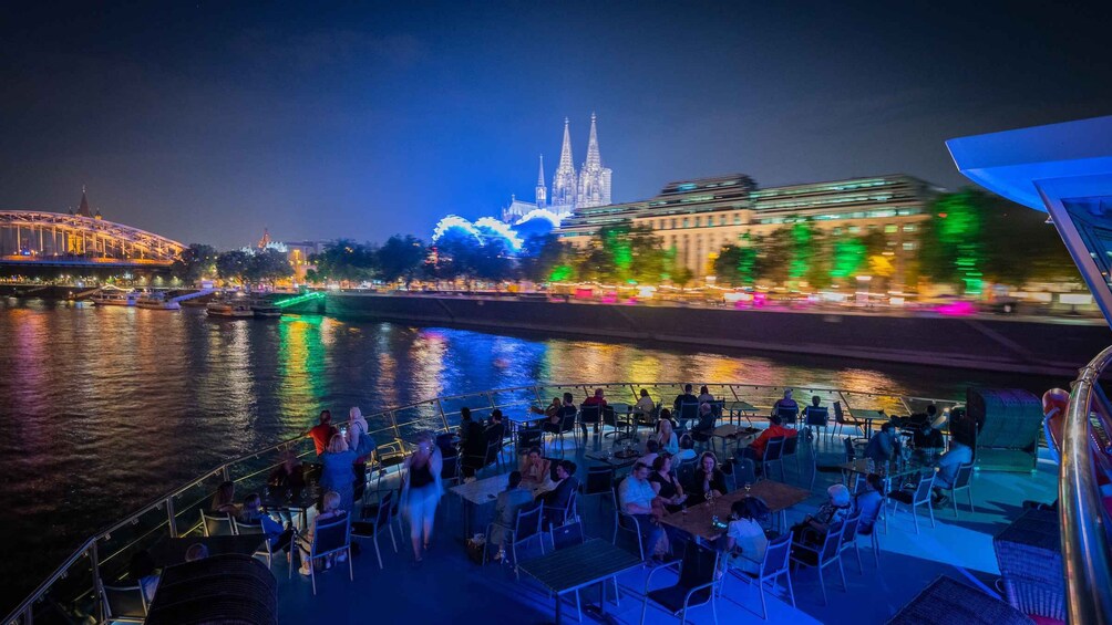 Picture 2 for Activity Cologne: 2-Hour Evening Cruise on the Rhine River