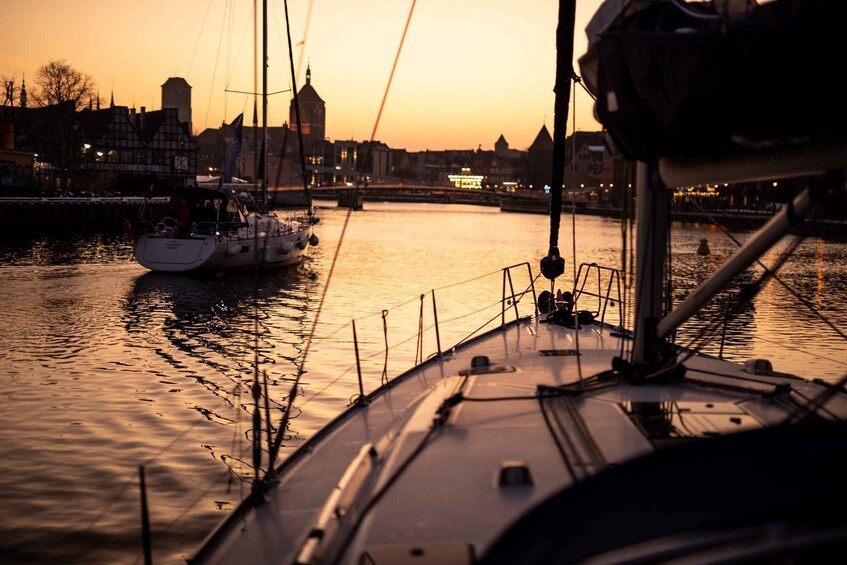 Picture 11 for Activity Gdansk: Scenic Evening Yacht Cruise with Prosecco