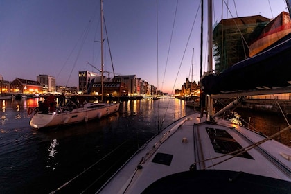 Gdansk : Soirée pittoresque en yacht croisière avec Prosecco