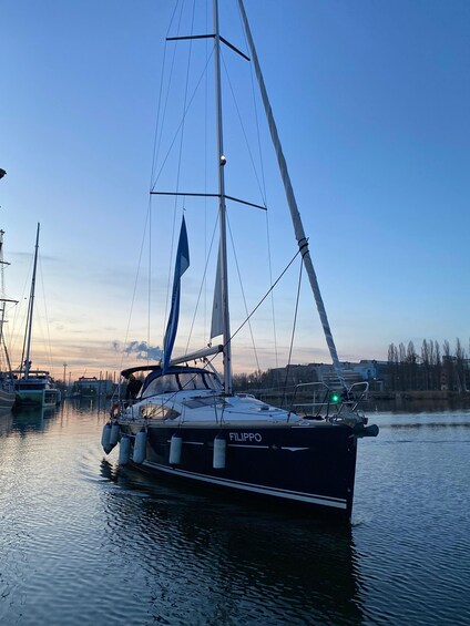 Picture 14 for Activity Gdansk: Scenic Evening Yacht Cruise with Prosecco