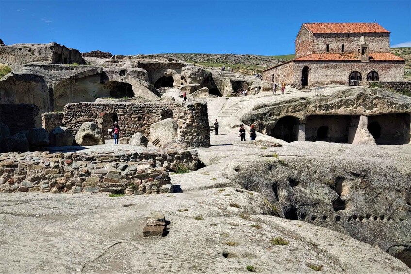 Mtskheta, Jvari, gori, uflistsikhe, history and panorama