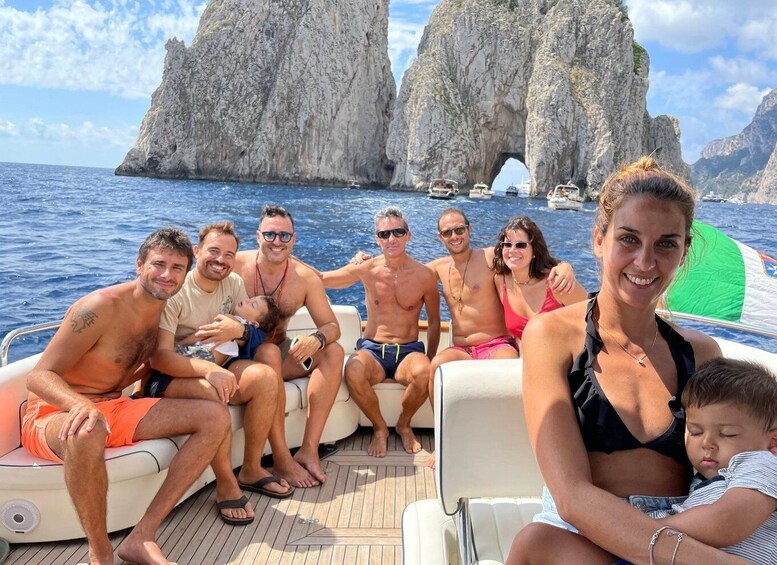 Picture 1 for Activity From Sorrento: Full day Capri Private Boat Tour