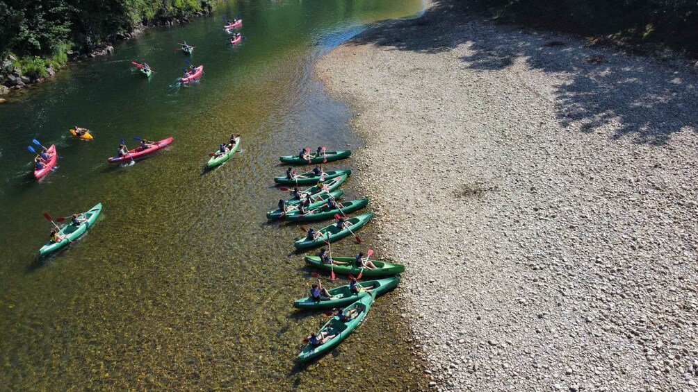 Arriondas: Descent of the Sella River in a Canoe