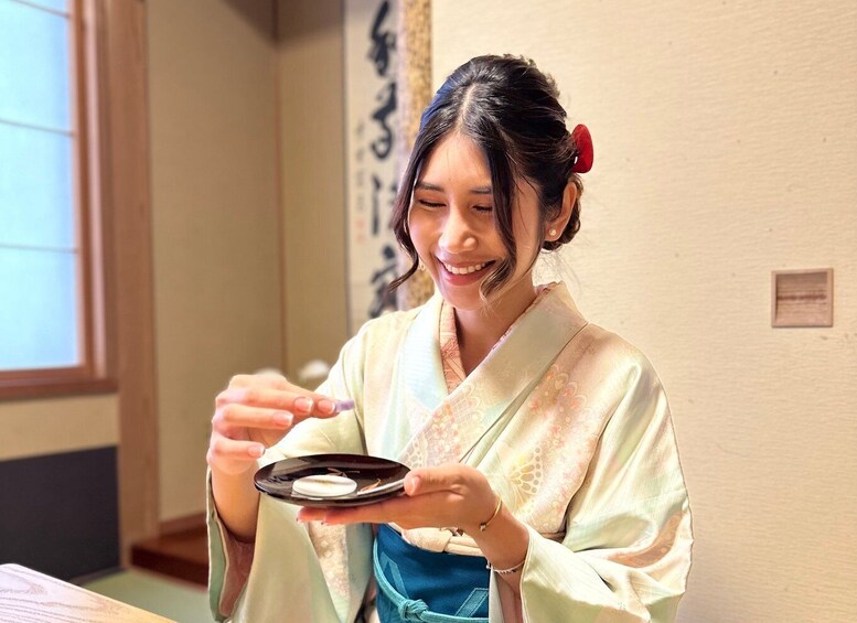 Picture 3 for Activity Tokyo:Genuine Tea Ceremony, Kimono Dressing, and Photography