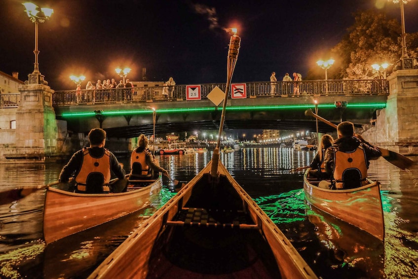 Picture 4 for Activity Klaipeda: Evening Guided Tour by Wooden Canoe