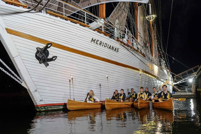 Picture 5 for Activity Klaipeda: Evening Guided Tour by Wooden Canoe