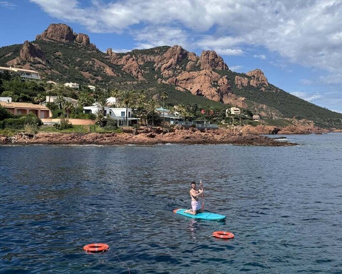 Picture 2 for Activity Saint-Raphaël: Golden Island Afternoon Cruise with Drinks