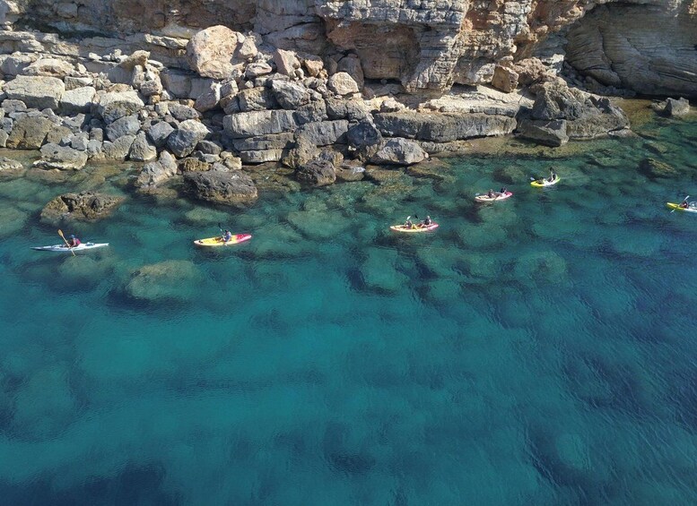 Picture 13 for Activity Cala Codolar: Guided Sea Kayaking and Snorkeling Tour