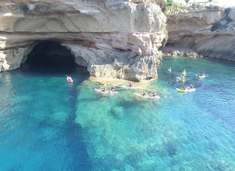 Picture 1 for Activity Cala Codolar: Guided Sea Kayaking and Snorkeling Tour