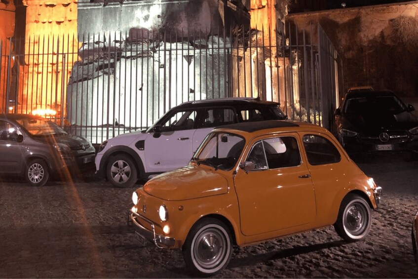 Picture 18 for Activity Rome: 2 hour Evening Tour of Rome aboard a Vintage Fiat 500