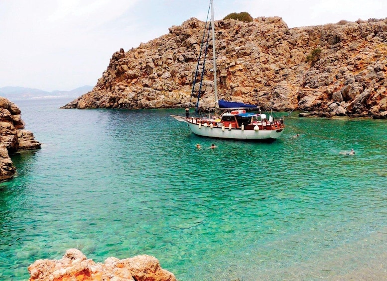 Agios Nikolaos: Mirabello Gulf Boat Cruise around Spinalonga