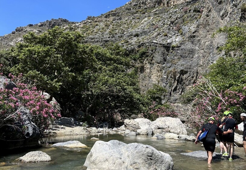 Picture 12 for Activity From Rethymno: River Trekking Trip at Kourtaliotiko Gorge