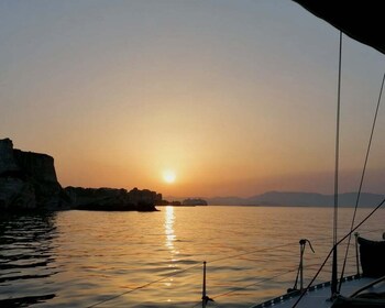 Corfou : Coucher de soleil privé croisière