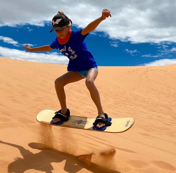 Picture 2 for Activity Inland Sea Desert Safari With Camel Ride and Dune Bashing