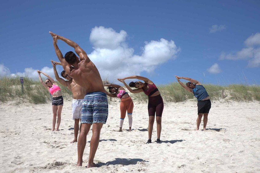 Yoga on the Beach in South Beach