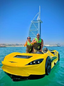 DUBAI:TOP JETCAR WITH BURJ AL ARAB VIEW FREE SNACKS & DRINKS