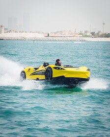 DUBAI:TOP JETCAR WITH BURJ AL ARAB VIEW FREE SNACKS & DRINKS