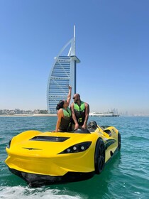 DUBAI:TOP JETCAR WITH BURJ AL ARAB VIEW FREE SNACKS & DRINKS