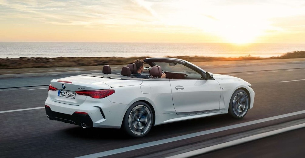 Endless journey, explore the coastal road by Convertible