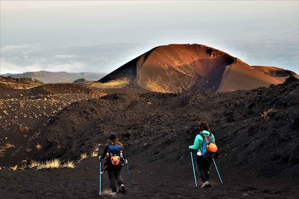 Catania: Etna Morning or Sunset Trek with Lava Tunnel & Gear