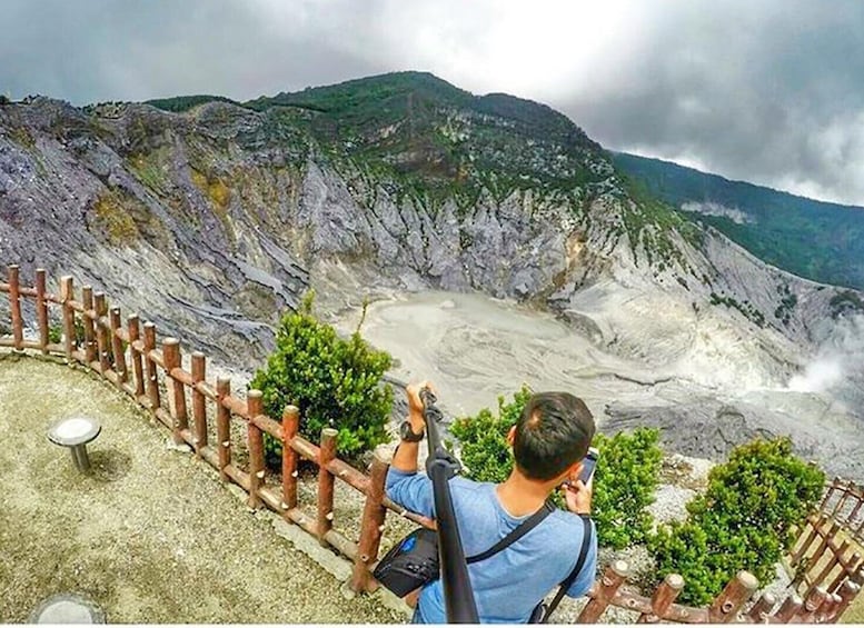 Picture 1 for Activity From Jakarta : Volcano, Tea & Rice Fields, Hot Spring