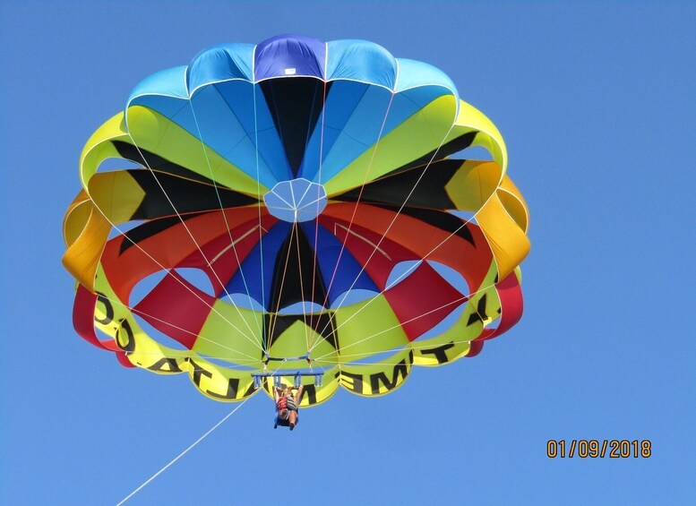 Picture 5 for Activity St Julians : Malta Parasailing - Photos & Videos Included