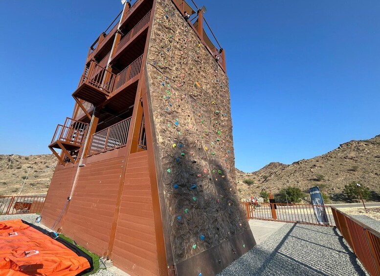 Picture 3 for Activity WALL CLIMBING : Fujairah Adventure Park