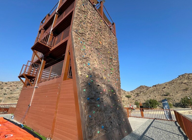 Picture 3 for Activity WALL CLIMBING : Fujairah Adventure Park