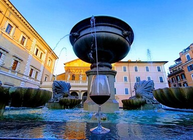 Dinner Food Tasting with Wine Pairing Experience Trastevere