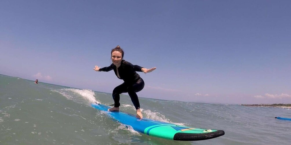 surfing lesson class