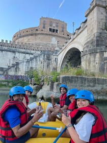 Rom: Rafting-Erlebnis auf dem Tiber mit Prosecco