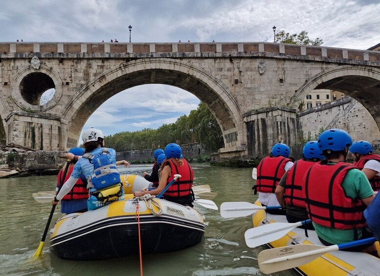 Picture 4 for Activity Rome: Rafting Experience on the Tiber River with Prosecco