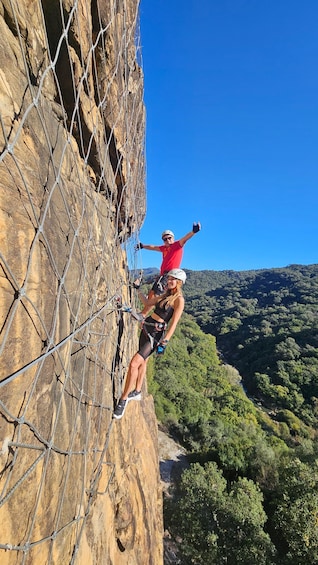 Picture 11 for Activity From Estepona: Vía ferrata El Caimán guided climbing tour