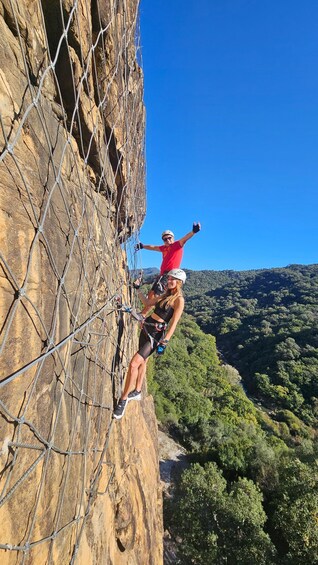 Picture 11 for Activity From Estepona: Vía ferrata El Caimán guided climbing tour