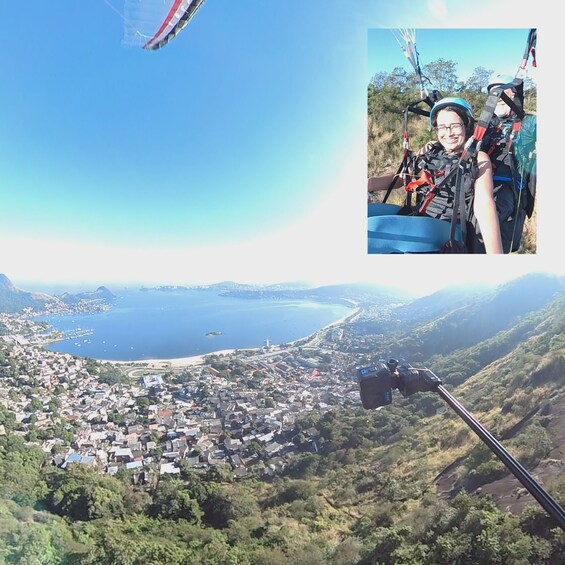 Picture 6 for Activity Niteroi - Rio de Janeiro: Paraglider tandem flight