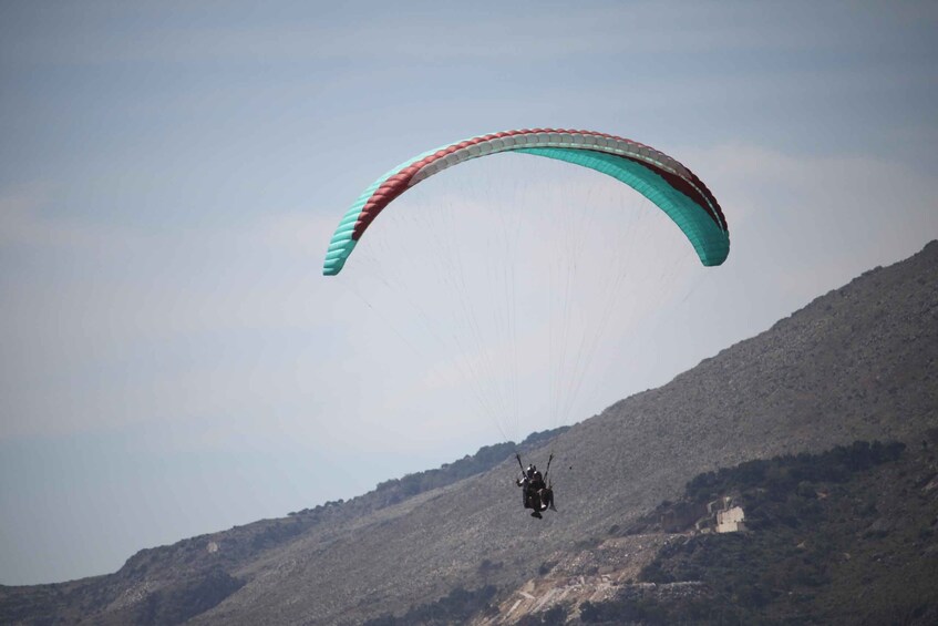 Picture 13 for Activity San Vito Lo Capo: paragliding flight with instructor/video