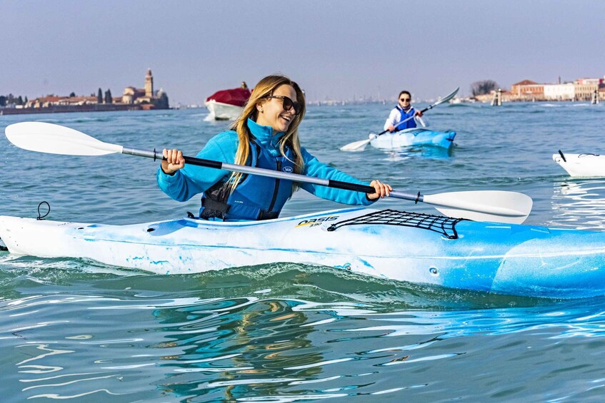 Naturalistic Kayak Class in Venice: training in the lagoon