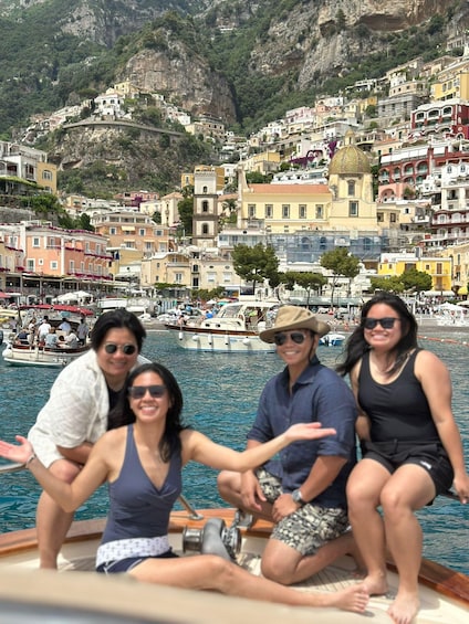 Picture 3 for Activity From Ischia: Positano and Amalfi Full-Day Boat Experience