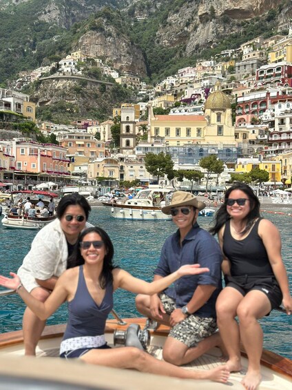 Picture 3 for Activity From Ischia: Positano and Amalfi Full-Day Boat Experience