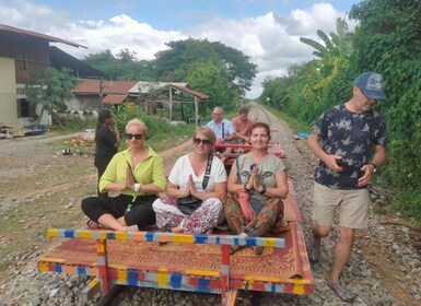 Handicraft, Bamboo Train, Killing Cave, Bat Cave & Sunset