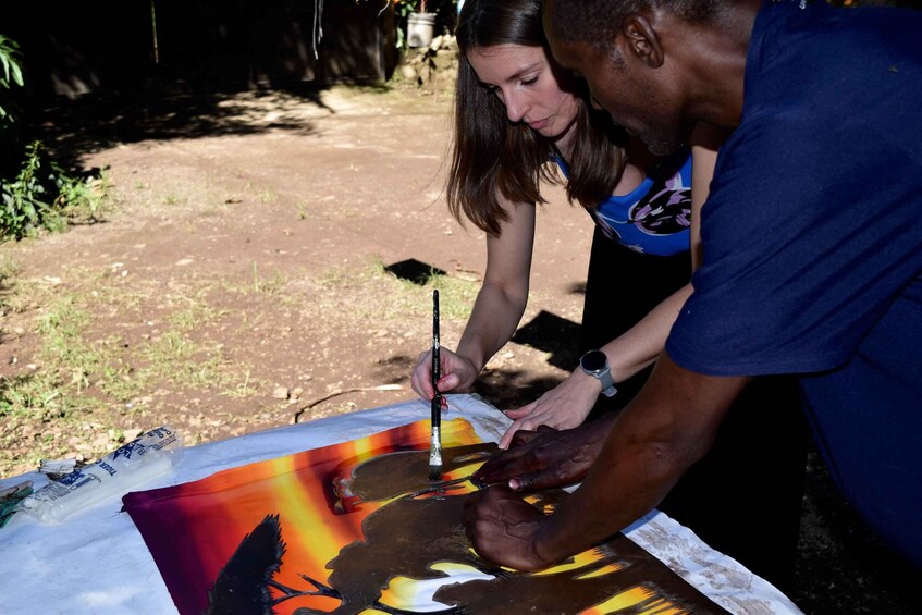 Picture 11 for Activity Arusha: Wax Painting Lesson