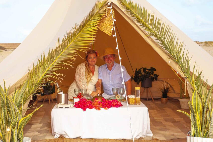 Picture 1 for Activity Romantic Sunset Experience with Glamping Silver Pack