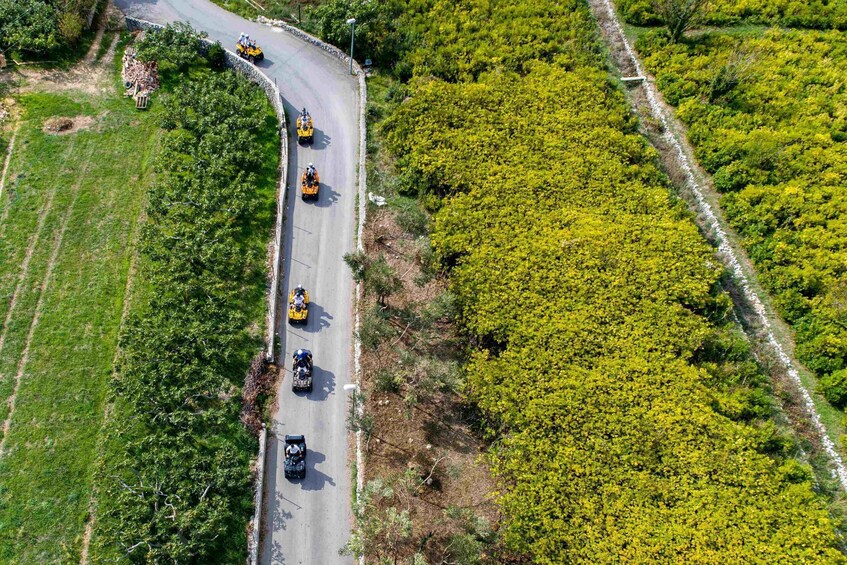 Picture 2 for Activity Dubrovnik: Countryside Guided ATV Tour & Tavern Refreshments