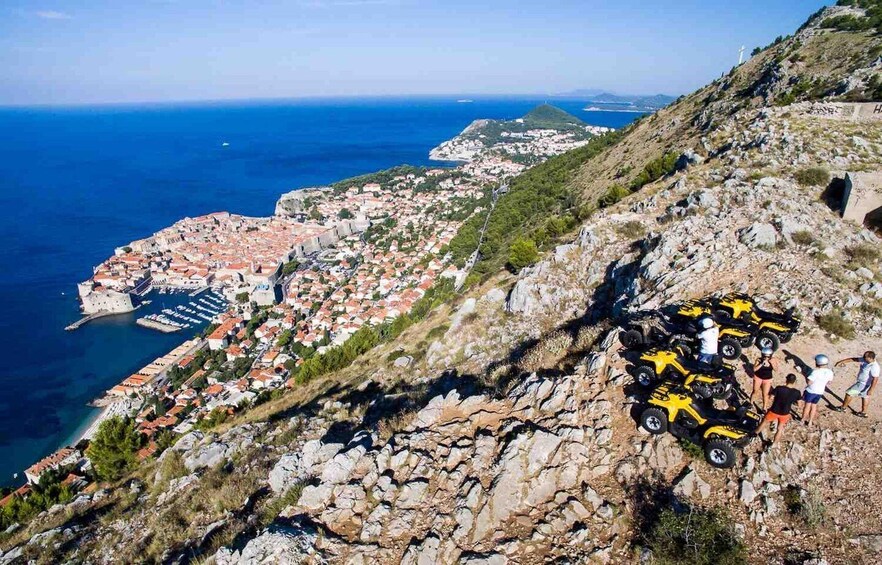 Picture 1 for Activity Dubrovnik: Countryside Guided ATV Tour & Tavern Refreshments