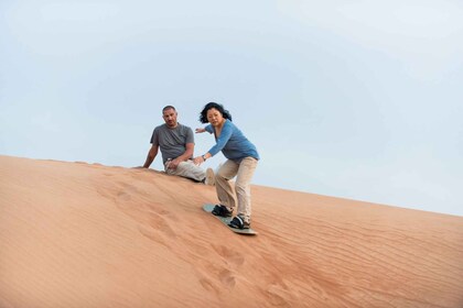 From Taghazout: Tamri Dunes Sandboarding with Sunset Dinner