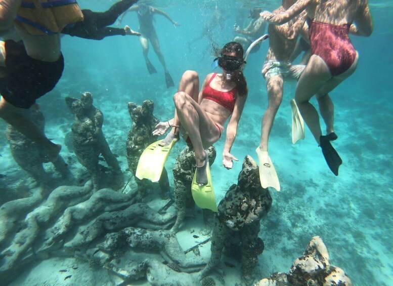 Picture 2 for Activity Gili Air/Trawangan: Glass-Bottom Boat Tour with Snorkeling